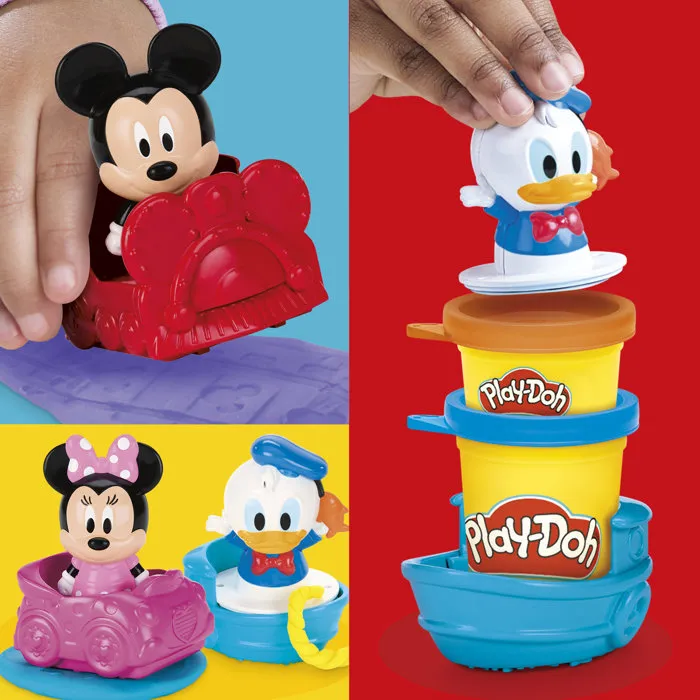 PlayDoh Disney Junior Mégapack création avec Mickey, Minnie et Donald