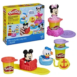 PlayDoh Disney Junior Mégapack création avec Mickey, Minnie et Donald