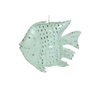 Home ESPRIT Figurine Décorative Poisson Bleu