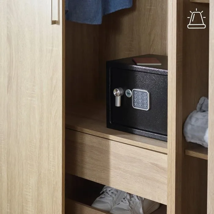Yale Coffre-fort Électronique à Alarme YEC/250/DB2 - Medium 16,3L