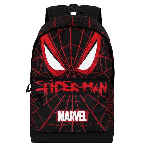 HS FAN 2.2 Sac à dos urbain Spiderman Vision, 31 x 18 x 44 cm, compartiment principal, matériau Ripstop résistant, sac à trolley