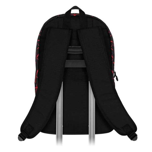 HS FAN 2.2 Sac à dos urbain Spiderman Vision, 31 x 18 x 44 cm, compartiment principal, matériau Ripstop résistant, sac à trolley