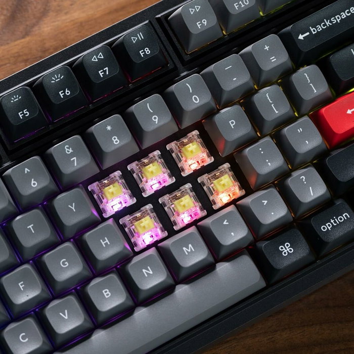 Keychron Q3 Pro SE - Clavier mécanique gamer ANSI avec switchs Banana et rétroéclairage RGB