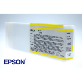 Epson C13T591400 Cartouche d'encre jaune pigment Original 700 ml pour Stylus Pro 11880