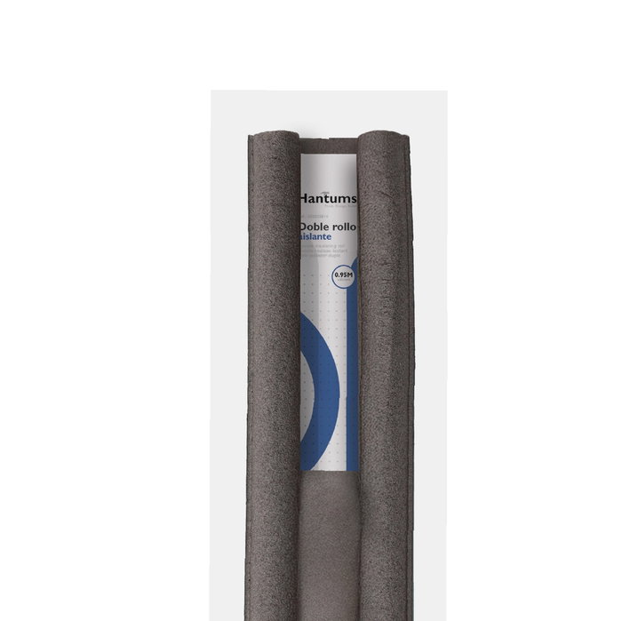 Hantums Double rouleau isolant 0,95M Gris Hantums Double rouleau isolant 0,95M Gris