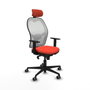 Piqueras y Crespo Chaise de Bureau Jorquera 1D036G2 Orange Foncé