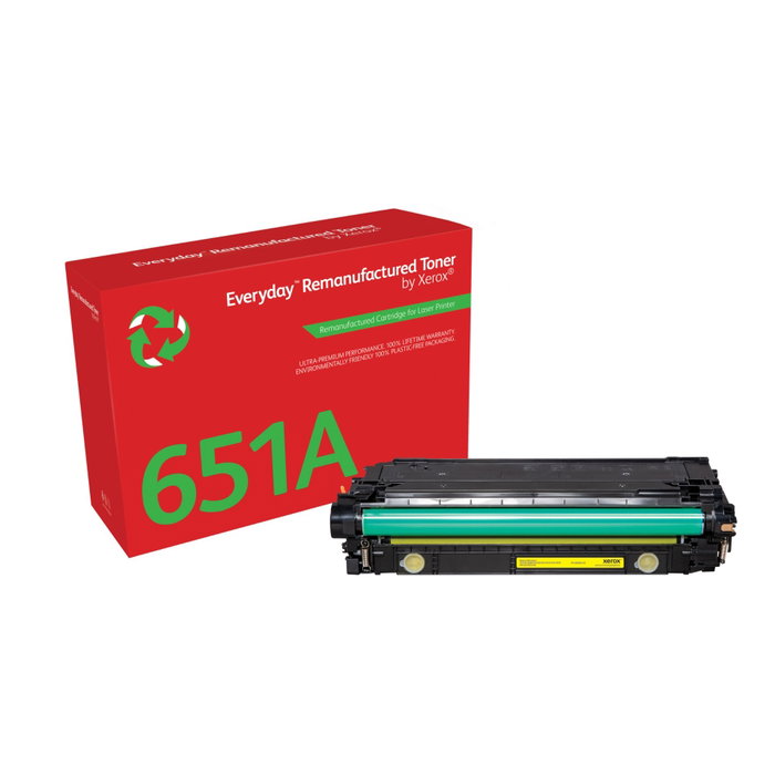 Xerox Everyday Yellow Toner pour HP CE342A/CE272A/CE742A Xerox Everyday Yellow Toner pour HP CE342A/CE272A/CE742A
