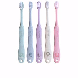 Beter Brosse à dents enfant, manche ergonomique fibres de blé, poils BPT, tête flexible, pour 3 ans et plus, 1 unité