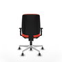 PIQUERAS Y CRESPO Chaise Alares Synchrone/Traslack Tissu Orange foncé