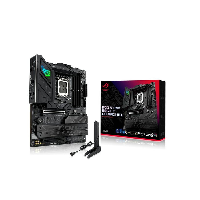ASUS ROG STRIX B860-F GAMING WIFI ATX Intel B860 LGA 1851 DDR5 ASUS ROG STRIX B860-F GAMING WIFI ATX Intel B860 LGA 1851 DDR5