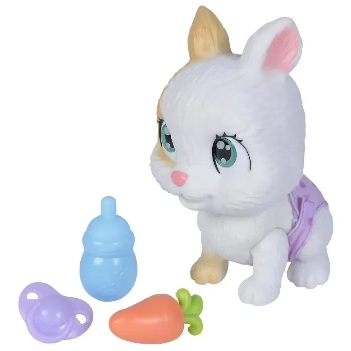 Smoby - Pamper Petz - Lapin à adopter articulé avec 4 accessoires, bois son biberon et fait pipi dans sa couche - Certificat d'adoption inclus - Jouet enfant dès 3 ans Smoby - Pamper Petz - Lapin à adopter articulé avec 4 accessoires, bois son biberon et fait pipi dans sa couche - Certificat d'adoption inclus - Jouet enfant dès 3 ans