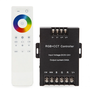Controlador 2.4G Télécommande RF PWM 5 Canaux pour Ruban LED RGB+CCT (5-24VDC, 6A/canal, 30m)