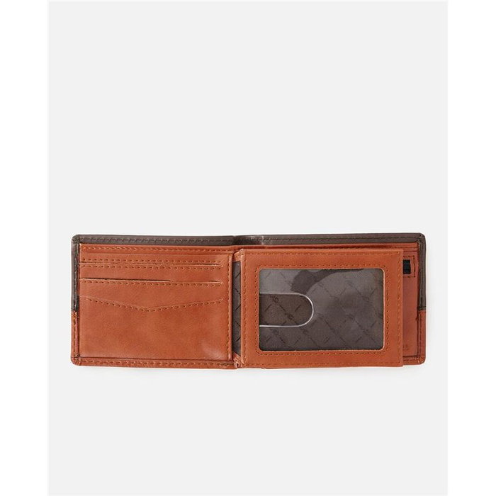Portefeuille Homme Rip Curl Corpawatu Icon Pu Slim Marron