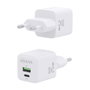 Chargeur mural Aisens ASCH-25W2P014-W Blanc Multicouleur 25 W