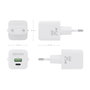 Chargeur mural Aisens ASCH-25W2P014-W Blanc Multicouleur 25 W
