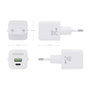Chargeur mural Aisens ASCH-25W2P014-W Blanc Multicouleur 25 W