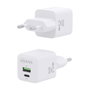 Chargeur mural Aisens ASCH-25W2P014-W Blanc Multicouleur 25 W