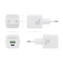 Chargeur mural Aisens ASCH-25W2P014-W Blanc Multicouleur 25 W