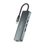 Hub USB Aisens ASUC-5P011-GR Gris Multicouleur 100 W