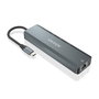 Hub USB Aisens ASUC-5P011-GR Gris Multicouleur 100 W