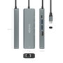Hub USB Aisens ASUC-5P011-GR Gris Multicouleur 100 W