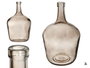Giftdecor Garrafa en verre 2 L gris 15,5 x 15,5 x 25 cm (Set de 6)