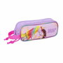 Trousse Fourre-Tout Double Unicorn Academy Lila 21 x 8 x 6 cm