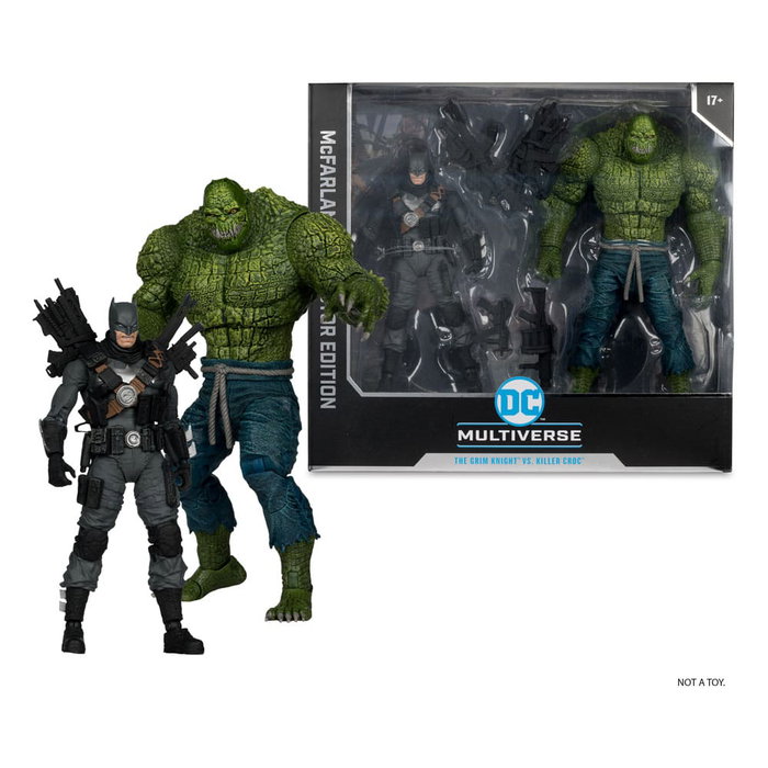 DC Multiverse McFarlane Collector Edition pack 2 figurines #03 Batman vs. Killer Croc 18 cm DC Multiverse McFarlane Collector Edition pack 2 figurines #03 Batman vs. Killer Croc 18 cm