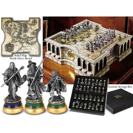 The Noble Collection Jeu d'échecs Le Seigneur des Anneaux Édition Limitée Deluxe
