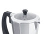 Kinvara Cafetière à Expresso Aluminium 9 Tasses avec Couvercle Transparent 18x21x11 cm (360 ml) (Set de 6)