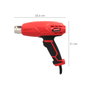 Wolfpack Linea Profesional Pistolet à air chaud 2 résistances 2000W