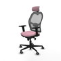 Piqueras y Crespo 2D036G2 Chaise de Bureau avec Appui-tête Rose