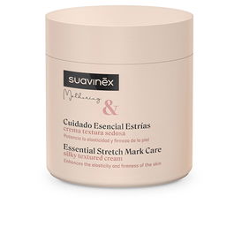 Suavinex Crème Soin Essentiel Vergetures - Prévention et Tonification Cutanée - 400 ml