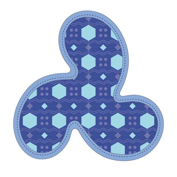 Cerdá Jouet pour Chien en TPR Stitch 23 x 23 x 3 cm, Bleu Cerdá Jouet pour Chien en TPR Stitch 23 x 23 x 3 cm, Bleu