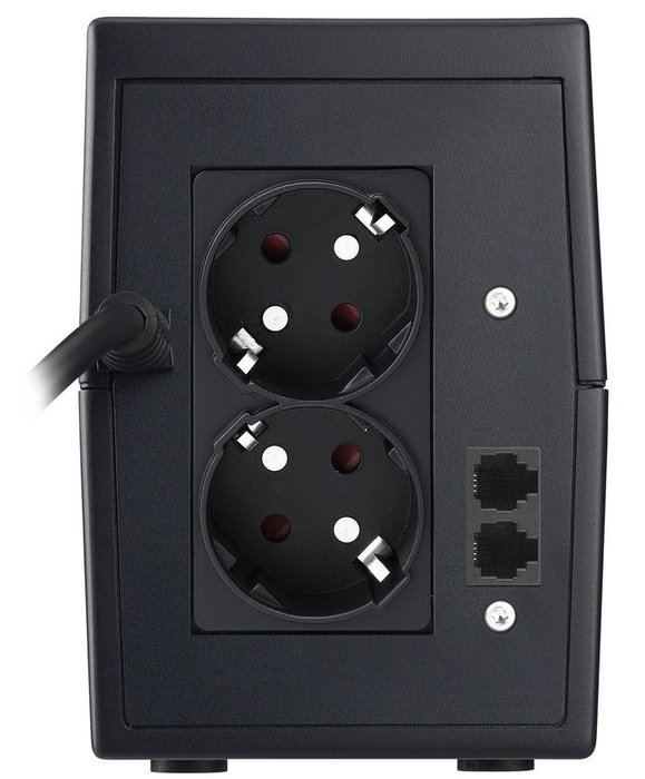 PowerWalker VI SHL Line-Interactive 850VA 480W Schuko 2x Prise USB LCD Onduleur