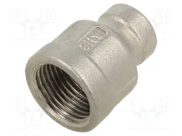 GEBO Manchon de réduction femelle-femelle G 1/8" / G 3/8" en acier inoxydable