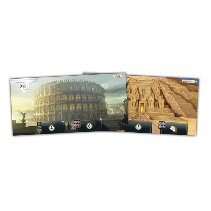Asmodee 7 Wonders: Leaders Nouvelle Édition Extension Jeu de Société Stratégie Cartes 10+ Ans 3-7 Joueurs 40 Min Français