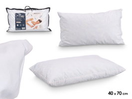 GIFTDECOR Oreiller à copeaux viscoélastiques extrasuave Blanco 40x70cm, lot de 6