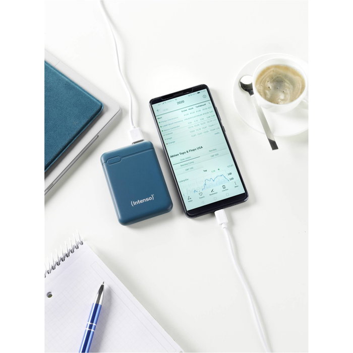 Intenso XS5000 Powerbank 5000 mAh Bleu pétrole