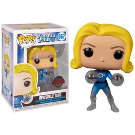 Funko Pop Marvel Les Quatre Fantastiques La Chica Invisible Édition Spéciale Exclusive 45005
