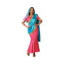 Atosa Déguisement Hindou Asiatique Rose Femme Adulte