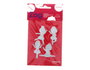 Misskuty Lot de 4 emporte-pièces fins ZAG motifs ballerines enfant