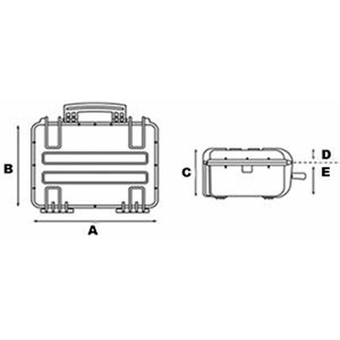 Mallette à Outils GT Line EXPLORER 2712 30,5 x 27 x 14,4 cm Métal polypropylène 27 L