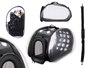 Mascow Transportin Transparent Noir Petit 37x22x7,5 cm (Set de 6)