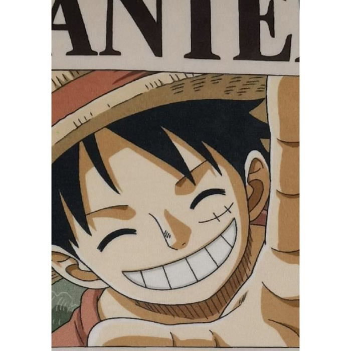 One Piece Coussin recto-verso Monkey D. Luffy Wanted Microfibre 40 x 40 cm One Piece Coussin recto-verso Monkey D. Luffy Wanted Microfibre 40 x 40 cm