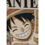 One Piece Coussin recto-verso Monkey D. Luffy Wanted Microfibre 40 x 40 cm