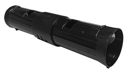 Piège à rats tube en plastique noir 255x55x55mm LAAT021