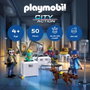 Playmobil Arrestation de cambrioleurs au musée, Les policiers, 50 pièces