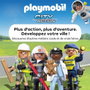 Playmobil Arrestation de cambrioleurs au musée, Les policiers, 50 pièces