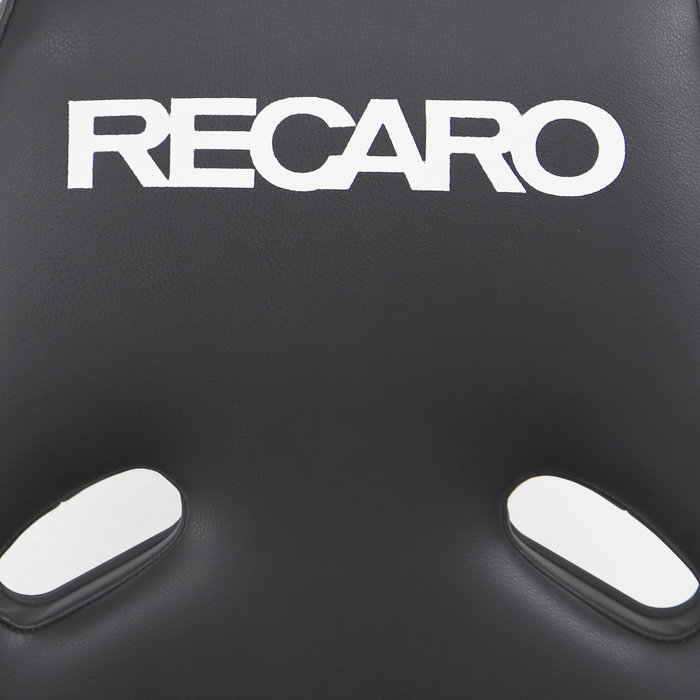 Recaro RC070770885 Siège Baquet Pole Position Cuir Artificiel Noir/Dinamica Noir Pilote & Copilote